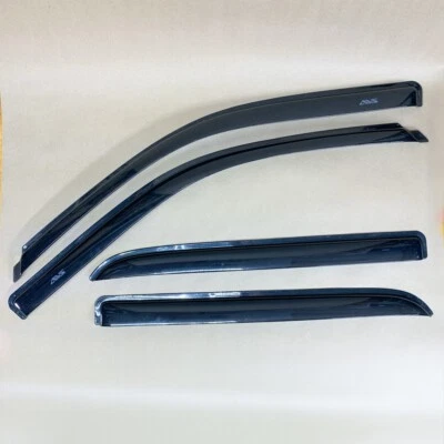 AVS In-Channel Side Window Vent Visors 2009-24 Ram Crew Cab 1500, 2500, & 3500 - Image 1 of 4