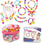Jewellery Making Kit For Kids Pop Snap Beads Creativity Toys For Girls 550+ Pcs