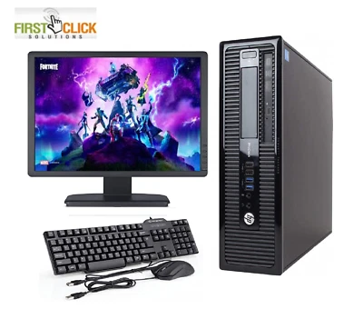 FAST GAMING PC BUNDLE COMPUTER Intel Core i5 4th Ge8GB 320GB GT730 Windows 11 - Image 1 of 4