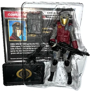 GI Joe COBRA VIPER OFFICER 3.75" Figure Infantry Trooper The Viper's Pit 50th - Picture 1 of 10