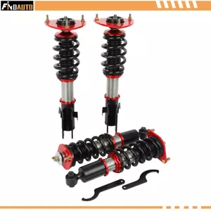 Coilovers For 2015-2019 Subaru WRX Suspension Spring Kits Adj Height Damper - Picture 1 of 6