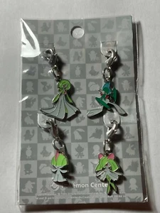 Pokemon Center Ralts Kirlia Gardevoir Gallade Metal Keychain Charm New Sealed - Picture 1 of 1