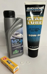 2.3HP HONDA SERVICE KIT Oil Washers CR4HSB Spark Plug BF2.3 4 Stroke Outboard - Picture 1 of 1