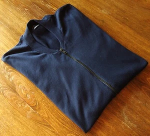 Cardigan da uomo blu Tiger of Sweden taglia L cerniera intera 100% cotone - Foto 1 di 12