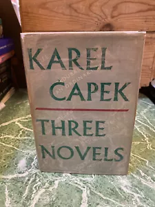 KARL CAPEK Three Novels HB AA Wyn 1949 1st/2nd - Imagen 1 de 4