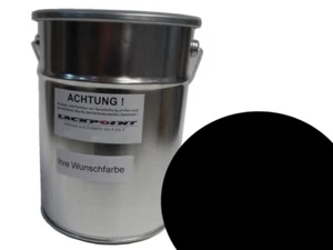 Base de agua lista para pulverizar de 1 litro adecuada para BMW 086 pintura de coche negra Lackpo - Imagen 1 de 1