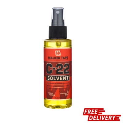 Walker Tape C-22 Glue Solvent Adhesive Remover – 4 fl oz ~Wigs Extensione Toupee