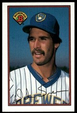 1989 Bowman Baseball Card Dale Sveum A Milwaukee Brewers #139