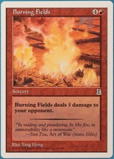 Burning Fields Portal Three Kingdoms NM Red Common CARD (244201) ABUGames