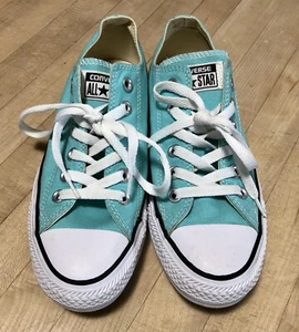 Converse All Star Low Top Damen 7 / Herren 5 Aqua / Türkis Canvas Sneaker - Bild 1 von 8