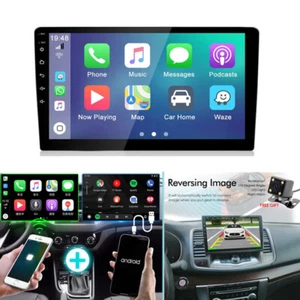 Car Radio 9 Inch Android Multimedia Player GPS WIFI Bluetooth For CarPlay Navi - Picture 1 of 12