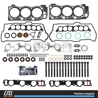 Head Gasket Set Head Bolts for 95-04 Toyota 4Runner T100 Tacoma Tundra 3.4 5VZFE - Image 1 of 4