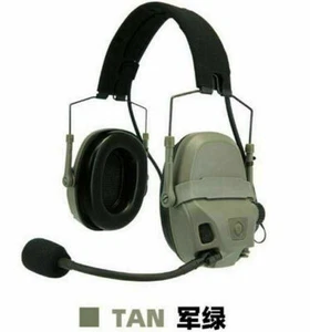 FMA FCS Tactical Headset AMP Communication Noise Earphone for PRC U94 PTT - Picture 1 of 15