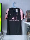 PSG Football Shirt 2021 Soccer Jersey Jordan 2022 Pre Match Training Pink