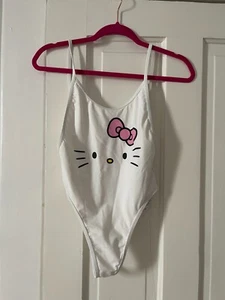 HELLO KITTY Junior/Womens Swimsuit Size Small Forever 21 BRAND NEW - Picture 1 of 3