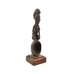 Yaka Spoon on Base Miniature 12 inch Congo - Picture 1 of 5