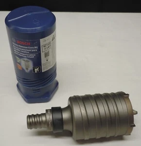 BOSCH 2 Piece Rotary Hammer 2 5/8" Core Bit for Concrete Brick Block HC7503 New - Picture 1 of 10