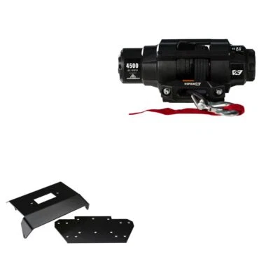 Лебедка Viper 4500 фунтов V3 черная с креплением для Honda Foreman Rubicon 500 2005-2006 - Изображение 1 из 3