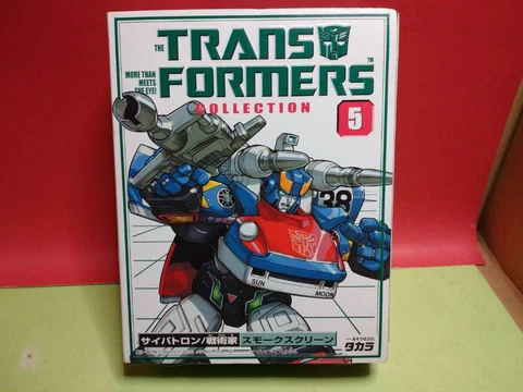Transformers Collection 5 Tactician Smoke Screen Figure Rare Cover
