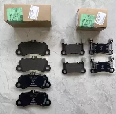 OEM Front and Rear Brake Pad Set for Porsche Cayenne 3.0T 2019-2025 with line Foto 1 de 4