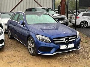 2015 15 MERCEDES-BENZ C220 BLUETEC AMG LINE 79K FMSH PANROOF KEYLESS RVRSCAM - Picture 1 of 2