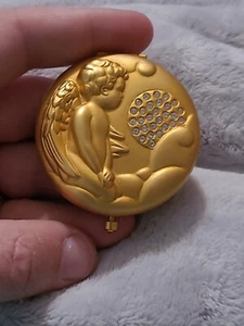 Vintage 1997 Estee Lauder November Angel Lucidity Pressed Powder Compact - Picture 1 of 19