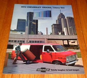 Catalogo brochure vendite furgone originale 1972 GS GE 10 20 30 - Foto 1 di 2