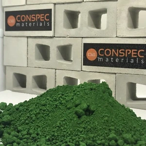 Colorante de pigmento de concreto verde irlandés azulejo lecho mortero lechada yeso 1 lb - Imagen 1 de 10