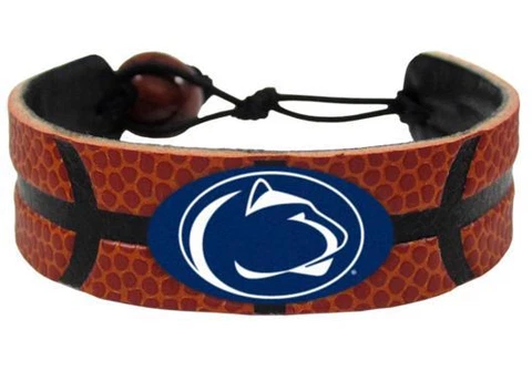 Penn State Nittany Lions Classic Basketball Leather Bracelet Cover