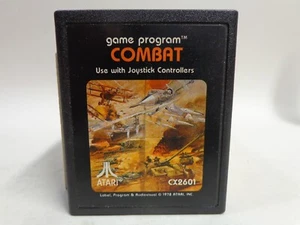 Combat (Atari 2600, 1978) Cartridge Video Game Tested - Picture 1 of 4