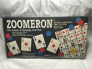 Zoomeron The Game of Strategy & Fun Vintage 1994 Board Game First Edition Sealed - Picture 1 of 5