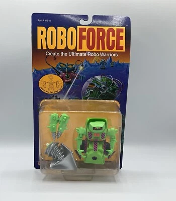 Vintage 1992 Galoob Robo Force Dozoid  Robot Action Figure Sealed New MOC - Image 1 of 3
