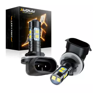 For Kia Sorento 2011-2015 2016 881 LED Fog Light Bulbs 6000K High Power Lamp 2x - Foto 1 di 10