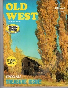Old West Fall '70, Special! Treasure Issue! 100 Pages - Picture 1 of 1