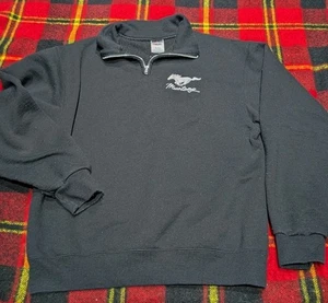 Sudadera Mustang Logo Bordado 1/4 Cremallera Talla M - Imagen 1 de 5
