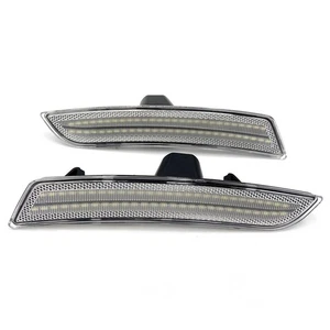 High Universality Fitment Clear Lens LED Marker Lights Front Side Marker Lights - Picture 1 of 12