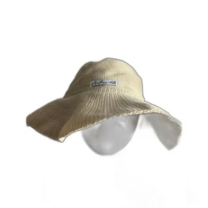 Sombrero Lulu-B Protección Solar UPF 50+ Tela 4" Ala Embalable Forro Interno Beige - Imagen 1 de 6