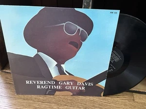 Reverend Gary Davis Ragtime Guitar LP 1974 Vinyl Record Delta Blues - Picture 1 of 2