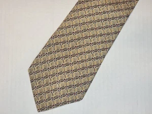 BURBERRYS [ GEOMETRIC ] men's tie 100% Silk Made in United States - Picture 1 of 3