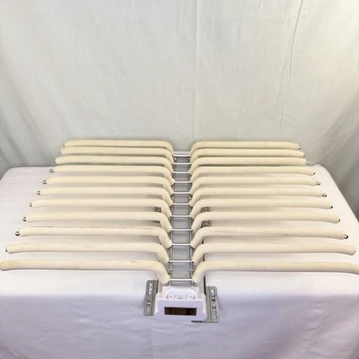 👖 22 estantes para pantalones/pantalones para armario extraíble riel de ropa resistente  Foto 1 de 4