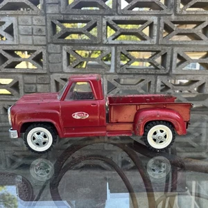 Tonka roter Pickup Truck 60er Jahre Pressstahl Original Spielzeug - Bild 1 von 10