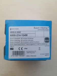 Busch Jaeger 180 Komfort 6800 214 104 M Bewegungsmelder 6800 0 2083 alpinweiß - Bild 1 von 3