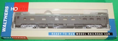 Walthers 932-6722 HO ATSF Santa Fe Pullman-Standard 6-6-4 sleeper gray sides - Image 1 of 4