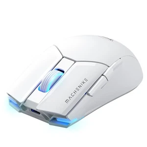 Mouse da gioco wireless, 26.000 DPI, sensore PAW3395, RGB retroilluminato, design ergonomico,... - Foto 1 di 7