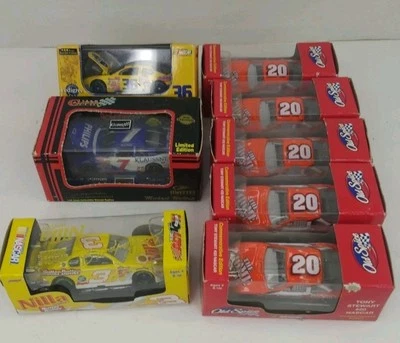 NASCAR Die Cast Car Lot 1:64 Ernie Irvan Tony Stewart Dale Earnhardt Jr.  - Image 1 of 4