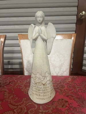 Vintage Roma DownAngel Of Prayer  Retired Scripture 16” - Image 1 of 3