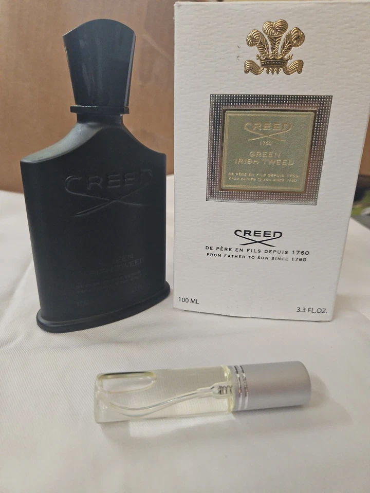 Creed Green Irish Tweed tamaño de viaje 0,33 oz - 10 ml Foto 1 de 1