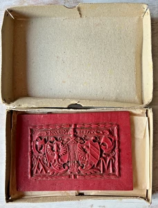 Placa Arterial de Cera Norimberg Núremberg Escudo Heráldico Colgante de Pared 1930 - Imagen 1 de 5
