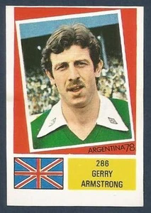 FKS 1978-ARGENTINA 78 - #286-IRLANDA DEL NORTE Y TOTTENHAM HOTSPUR-GERRY ARMSTRONG - Imagen 1 de 1