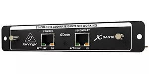 Behringer DANTE 32 Channel input and output card X-DANTE for X32 New - Picture 1 of 6